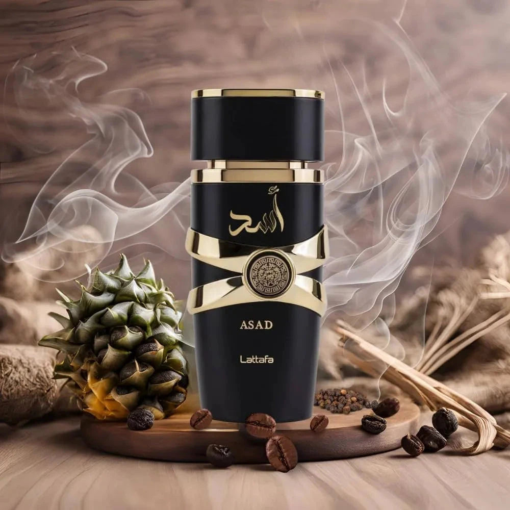 Lattafa Asad Eau de Parfum 100ml Men's Perfume Mystique Aura 